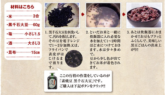 レシピ紹介その1  〜オリジナル調理法〜